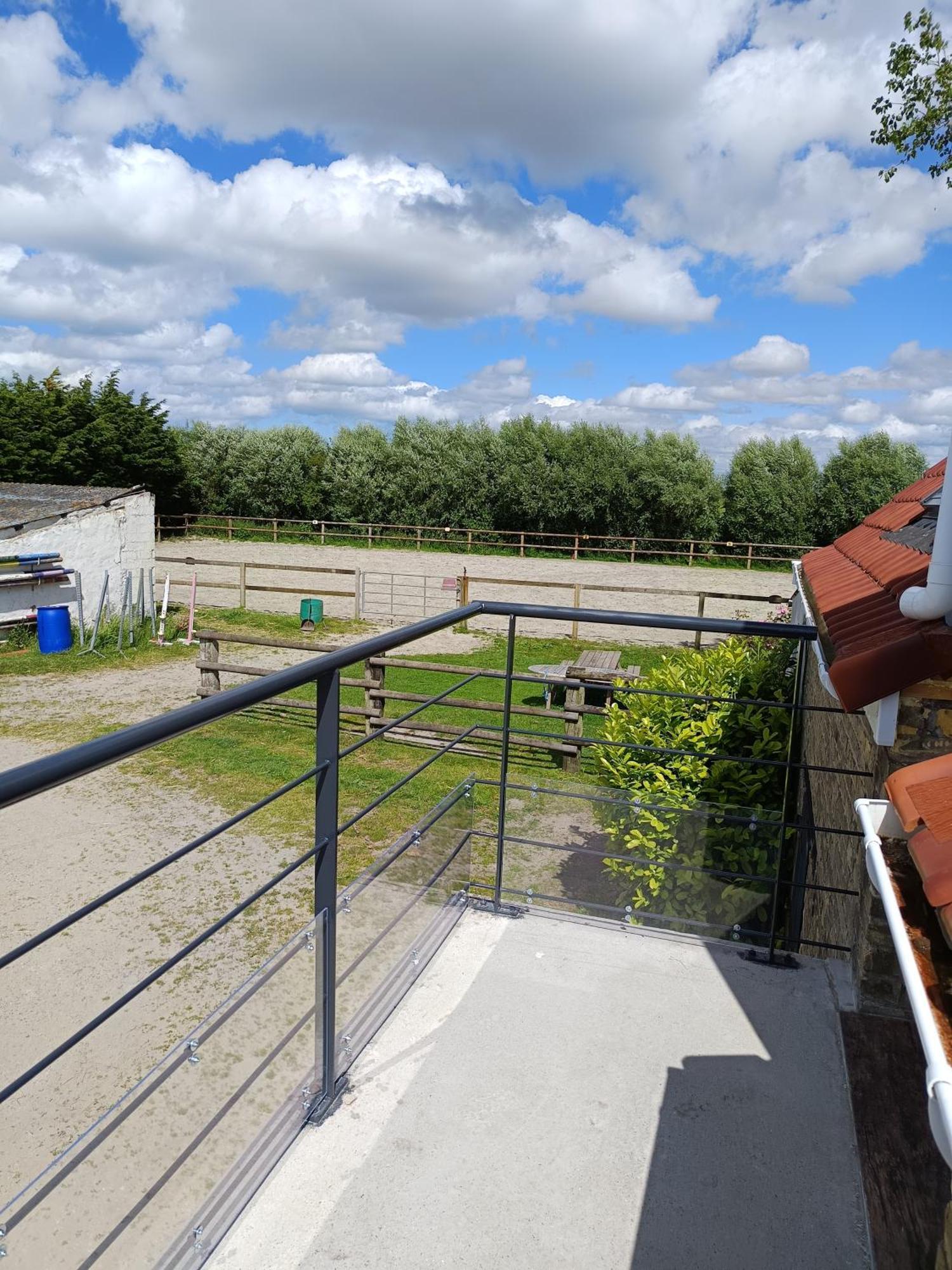 Apartmán Ferme Equestre Oye-Plage Exteriér fotografie
