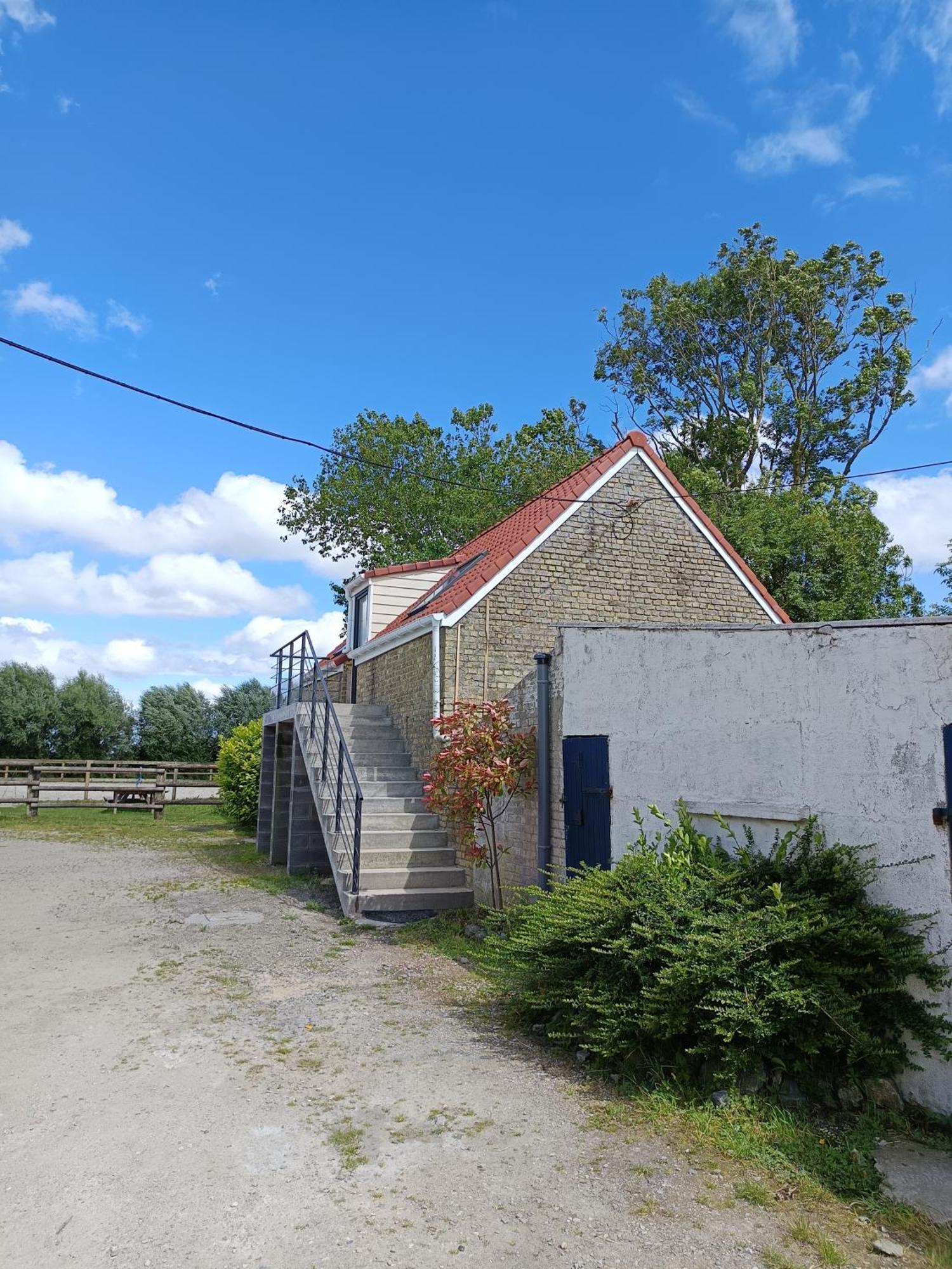 Apartmán Ferme Equestre Oye-Plage Exteriér fotografie
