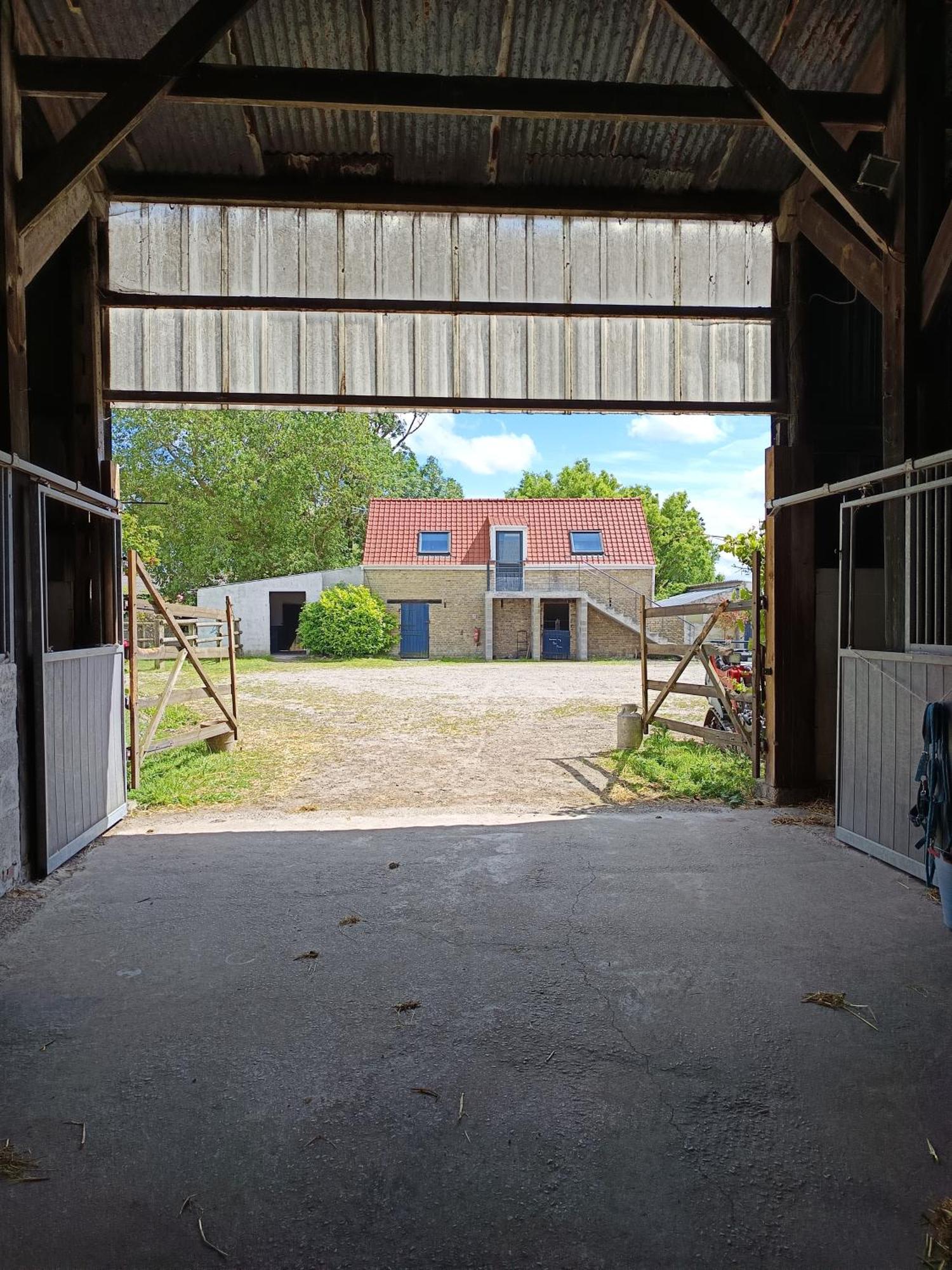 Apartmán Ferme Equestre Oye-Plage Exteriér fotografie