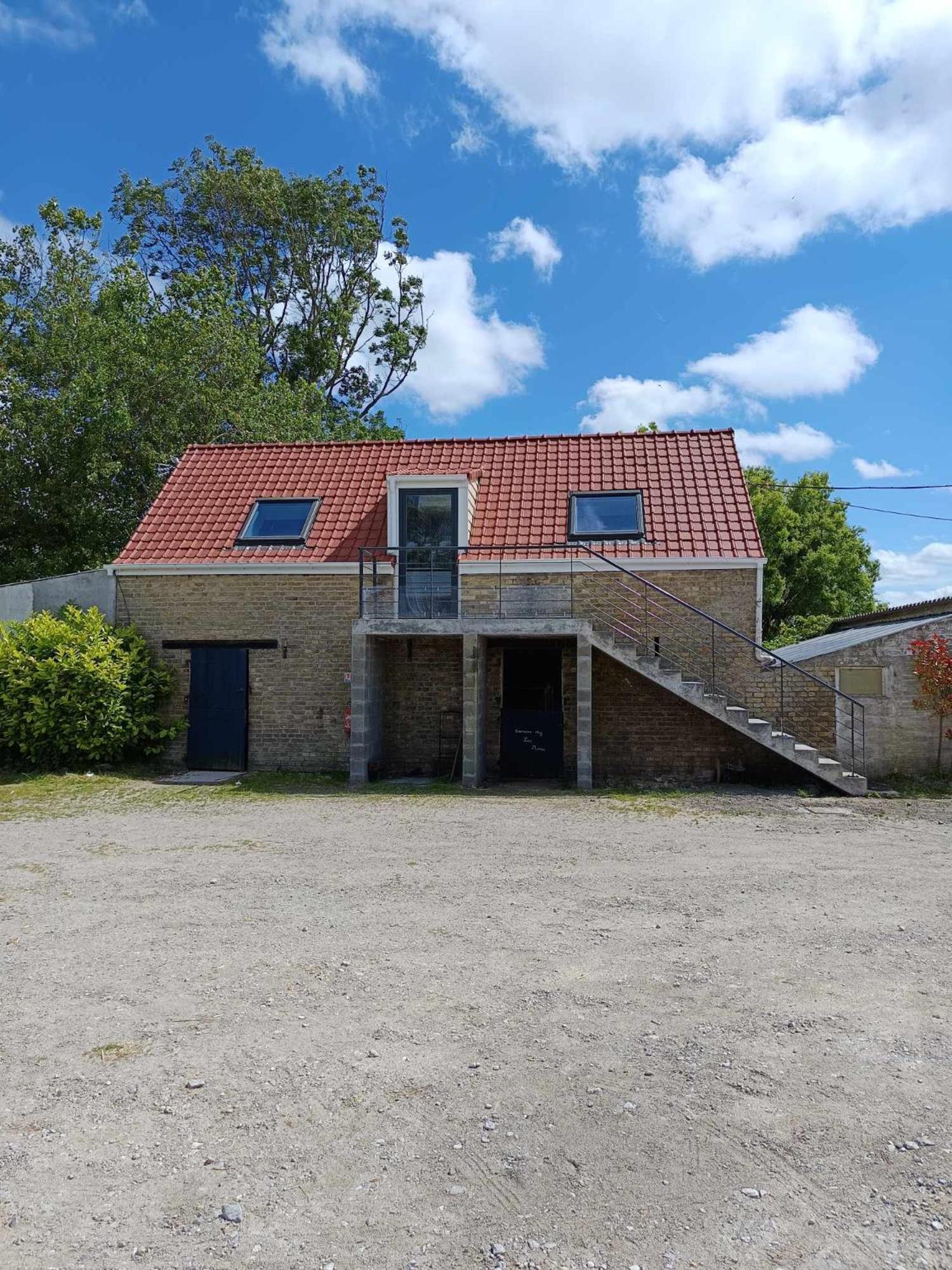 Apartmán Ferme Equestre Oye-Plage Exteriér fotografie